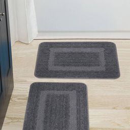 Saral Home Set of 2 Microfibre Anti-Skid Bath Mats-picture-13