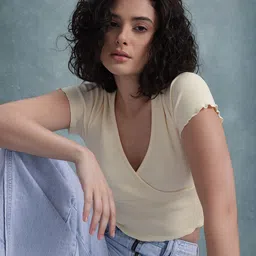 The Roadster Life Co. Ribbed Wrap Crop Top-image-83