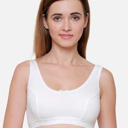 BODYCARE INSIDER Women Off-White Solid Slip Thermal Top B206_100-image-2