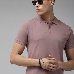 The Roadster Life Co. Men Polo Collar Pure Cotton T-shirt-picture-28