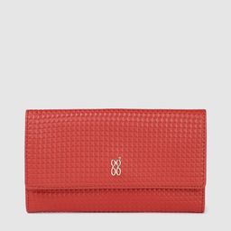 Baggit Women Textured Three Fold Wallet-picture-1