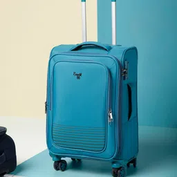 Baggit VIBER Striped Soft-Sided Cabin Trolley Suitcase-picture-10