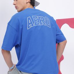 Aeropostale Typography Printed Drop-Shoulder Sleeves T-Shirt-picture-18
