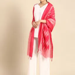 Shaily Pink Printed Dupatta-picture-11