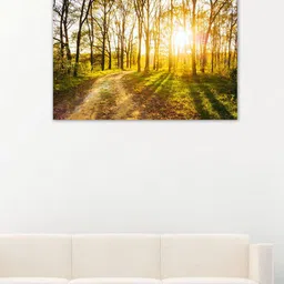 999Store Green & Brown Forest Wall Art-picture-40