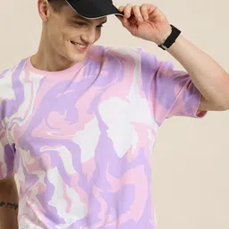 HERE&NOW Printed Pure Cotton T-shirt-picture-40