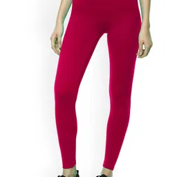 Decathlon Women Maroon Solid Slim Fit Salto 100 Gym Leggings-image-40