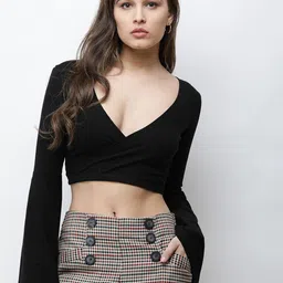 Cation Black Pure Cotton Top-picture-12