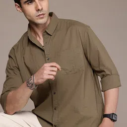 The Roadster Life Co. Pure Cotton Relaxed Fit Casual Shirt-picture-16