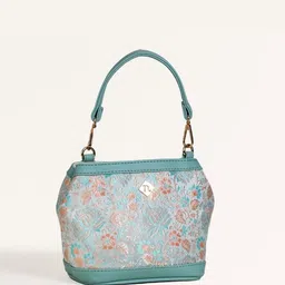 Nestasia Floral Embroidered Bucket Handheld Bag-picture-35