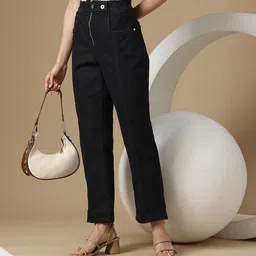 Chemistry Women Straight Fit High-Rise Stretchable Jeans-image-1