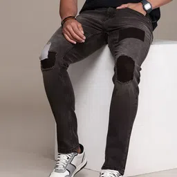 WROGN Men Slim Fit Light Fade Stretchable Jeans image 1