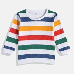 CATCUB Kids Striped Cotton Sweatshirt-picture-31