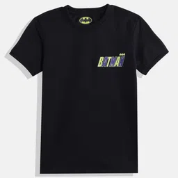 Eteenz Kids Boys Batman Printed T-Shirt-image-10