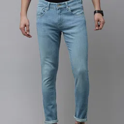 SPYKAR Men Skinny Fit Faded Jeans image 1