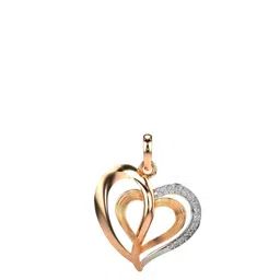 VALANOVA 925 Sterling Silver Plated Diamond Studded Pendant 0.68 gm-picture-23