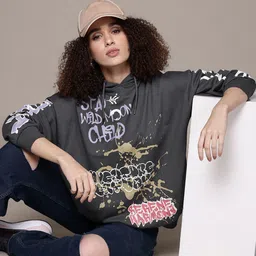 The Roadster Lifestyle Co. Printed Hooded Sweatshirt-picture-27