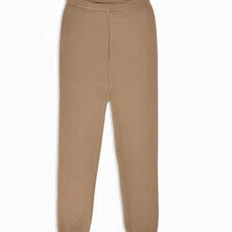 RVK Girls Camel Brown Solid Ankle-Length Leggings-picture-50