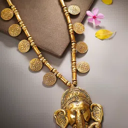 bamboo tree jewels Bamboo Tree Gold-Toned Handcrafted Necklace-picture-34