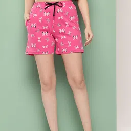 Leading Lady Women Printed Lounge Shorts-picture-18