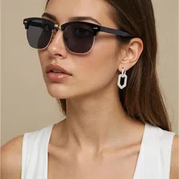 RORCE Unisex Wayfarer Sunglasses with UV Protected Lens RS06_BLF_BLL-picture-10