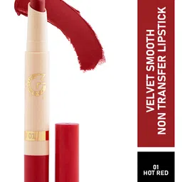 MATTLOOK Women Red Velvet Water Proof Lipstick Hot Red-image-74