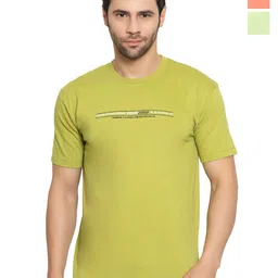 ZEFFIT Men Pack Of 3 Typography Printed Round Neck T-shirt-picture-16