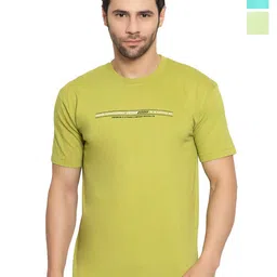 ZEFFIT Men Pack Of 3 Typography Printed Round Neck T-shirt-picture-12