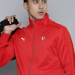 PUMA Motorsport Ferrari Style MT7 dryCELL Bomber Jacket-image-95