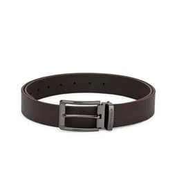 Pacific Gold Men Brown Solid Genuine Leather Formal Belt-picture-39