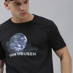 Van Heusen Flex Men Graphic Printed Round Neck Sports T-shirt-picture-22