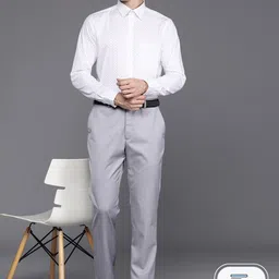 Raymond Pure Cotton Slim Fit Printed Formal Shirt-image-52