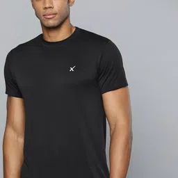 HRX By Hrithik Roshan Seamless Rapid-Dry Slim Fit Yoga T-shirt-picture-23