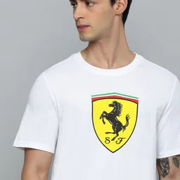 PUMA Motorsport Brand Logo Printed Regular Fit Pure Cotton Sustainable T-shirt-picture-47