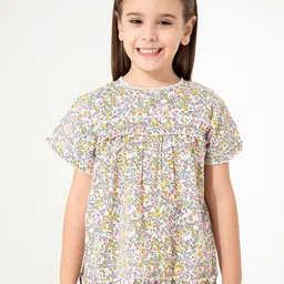 Cherry Crumble Girls Multicoloured Printed Night Suit-picture-55