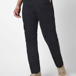 Urbano Fashion Men Regular Fit Solid Cargo Chino Pant with 6 Pockets Stretchable-picture-48