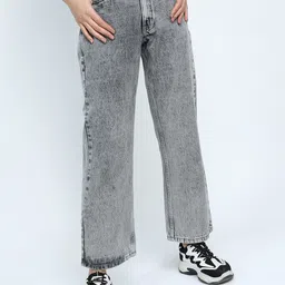 Tokyo Talkies Women Flared Light Fade Mid rise Jeans-image-37