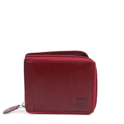 SAMTROH Unisex PU Zip Around Wallet image 5