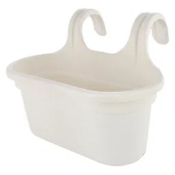 Kuber Industries Blue &Yellow 3 Pieces Double Hook Planters image 2