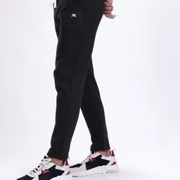 Kook N Keech Men Solid Relaxed Joggers image 4