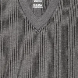 Dollar Ultra Boys Charcoal Grey Striped Thermal Top image 2