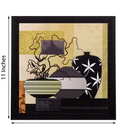 eCraftIndia Multicoloured UV Framed Wall Art image 3