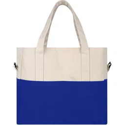 RAK DESIGNS Unisex Colourblocked Structured Tote Bag image 5