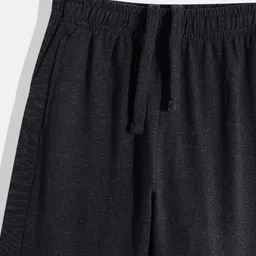 HRX by Hrithik Roshan Boys Charcoal Grey Solid Joggers image 4