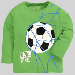 KUCHIPOO Boys Pack of 5 Printed Regular Fit T-shirts image 5