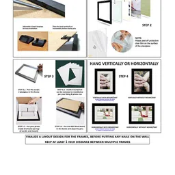 ArtzFolio Camel Brown 5 to 7 Pieces Wood Wall Photo Frames image 3