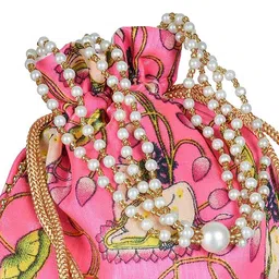 Kuber Industries Pack of 3 Printed Potli Clutch image 4