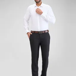 Raymond Men Slim Fit Formal Trousers image 4