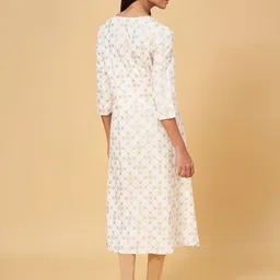 YU by Pantaloons Printed Cotton Woven Design Kurta image 4