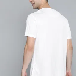 M&H Our Water Men White & Black Printed Round Neck T-shirt image 4